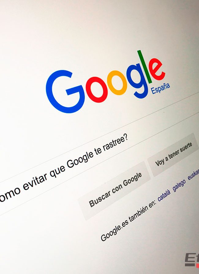 Cómo evitar que Google te rastree