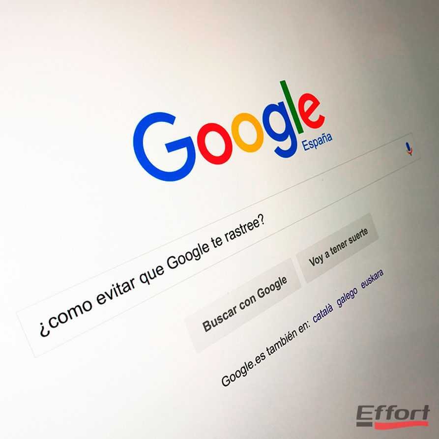 Como evitar que Google te rastree