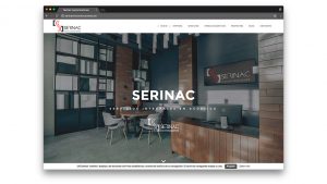 Diseño web empresa Serinac Insonorizaciones Acústicas
