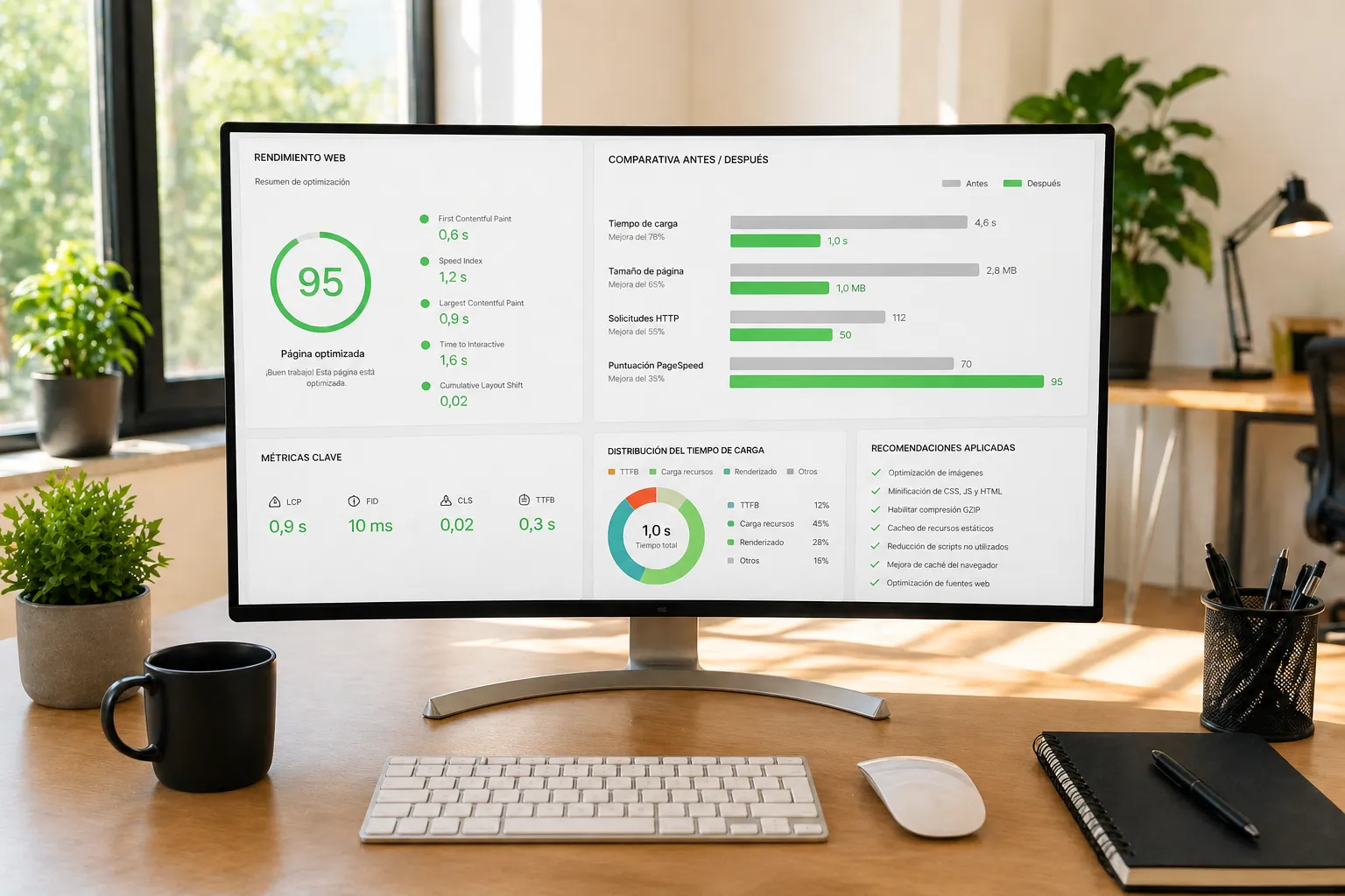 Servicio optimizacion web