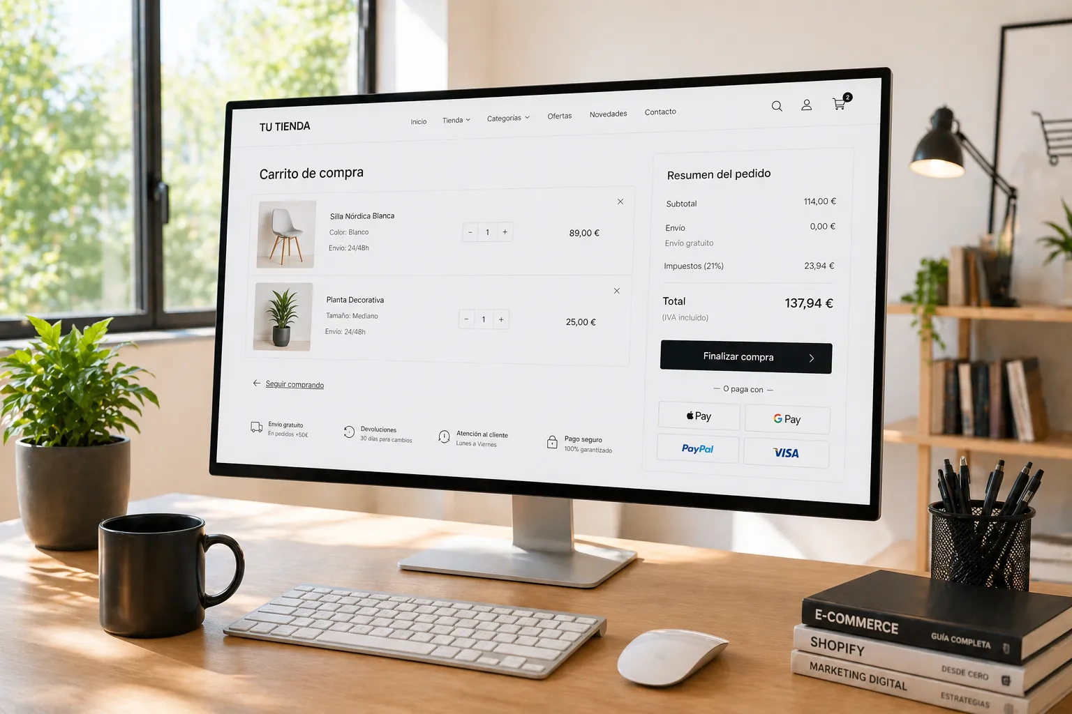 Servicio tienda online ecommerce
