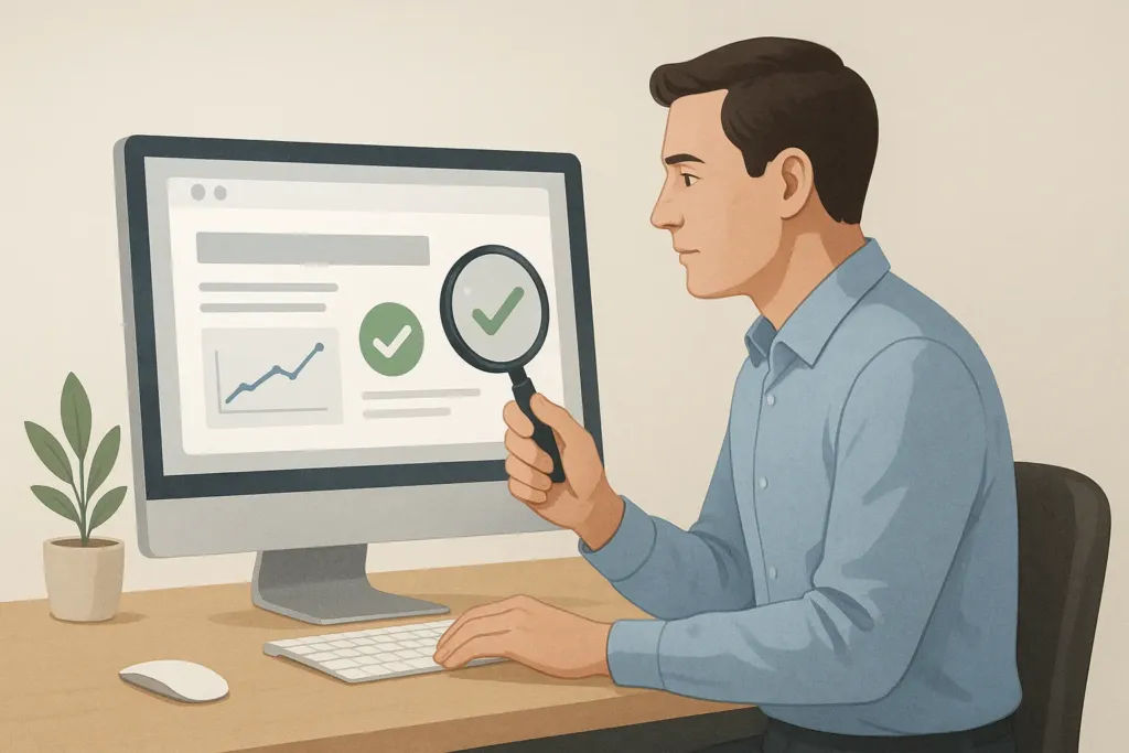 Checklist para comprobar si la web está optimizada correctamente