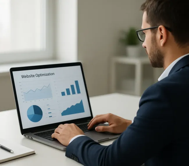 Análisis de rendimiento en una web bien optimizada