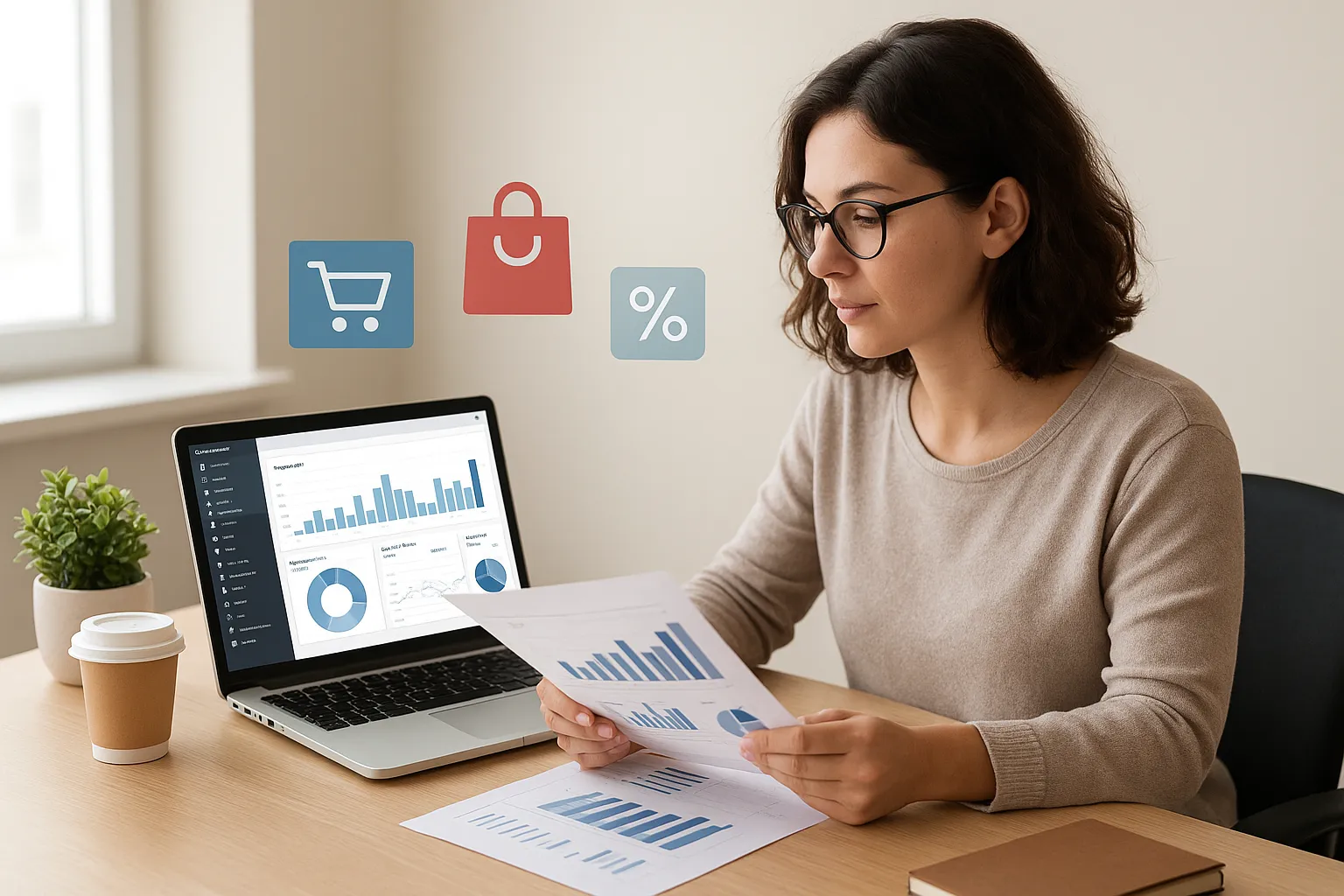 Vista de escritorio con panel de woocommerce visible al decidir elegir woocommerce para una tienda